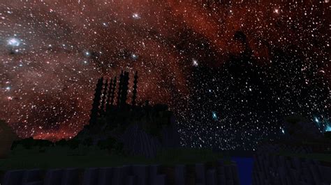 Soul Nebula Minecraft Day And Night Sky Texture Pack All Versions