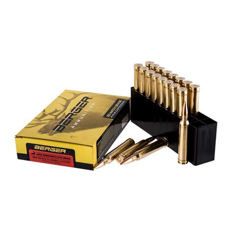 Berger Bullets Match Grade Hunting 300 Winchester Magnum Ammo