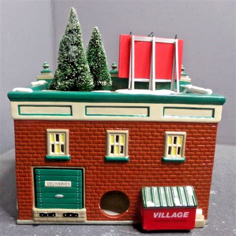 Dept 56 Christmas Original Snow Village Building Hersheys Chocolate