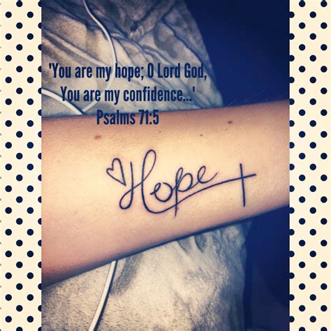 Hope Tattoo Hope Tattoo Tattoo Quotes Picture Tattoos
