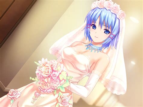 Game Cg Himuro Rikka Koutaro Tropical Kiss Twinkle Wedding Attire