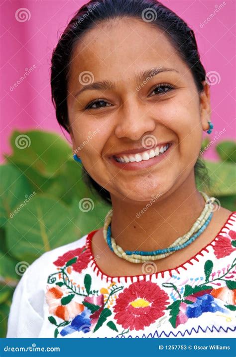 Mexican Lady Stock Image Image Of Fashion Mexico Expression 1257753