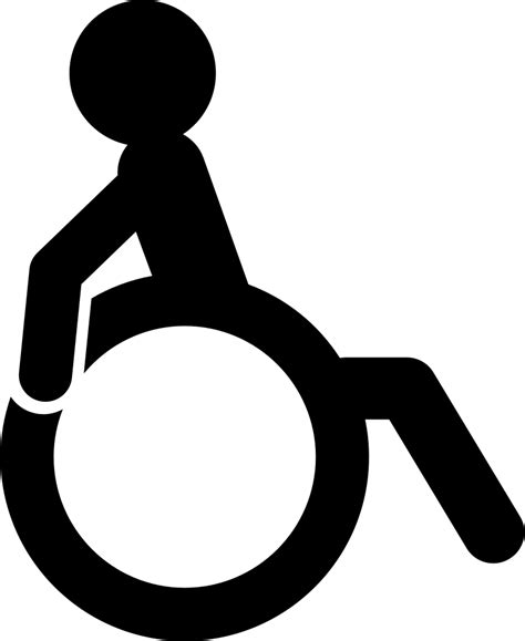 Disabled Handicap Symbol Png Transparent Image Download Size 802x980px