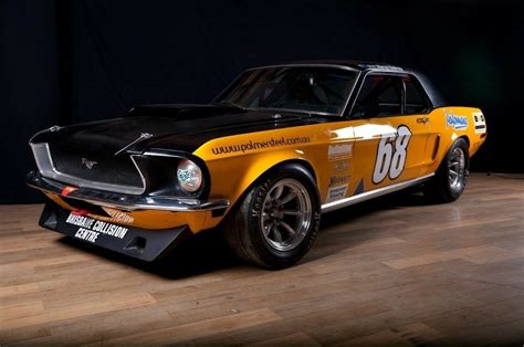 1968 Mustang Coupe Owned Built And Drove By Alwyn Bishop From