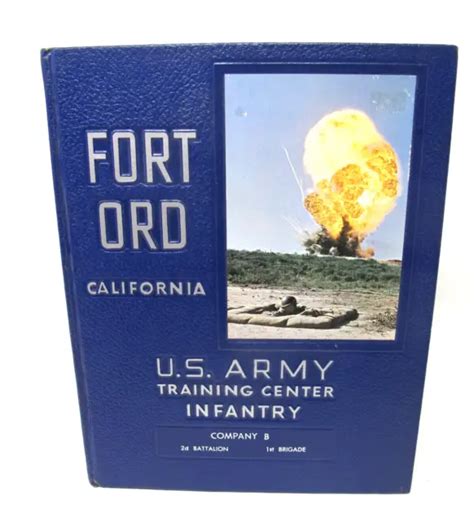 Fort Ord Us Army Training Center Infantry Yearbook 1963 2nd Battle 1st