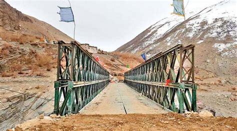 Indian Army Creates History By Making Bailey Bridge At Galwan Valley