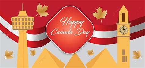Happy New Canada Day Holiday Background Holiday New National