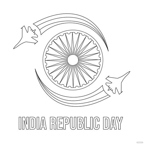 Easy Republic Day Drawing In EPS Illustrator PSD PNG SVG Download Template Net