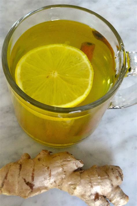 Create A Ginger Tea With Tumeric Cayenne Pepper Lemon And Cinnamon To