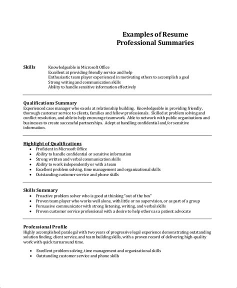 Free 8 Sample Professional Resume Templates In Pdf Ms Word