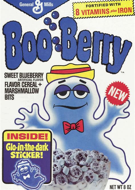 Boo Berry Boo Berry Has Been A Spooky Delicious Favorite Since 1972