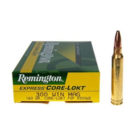 Remington 300 Win Mag Core Lokt 180gr 20pk Fisher Firearms