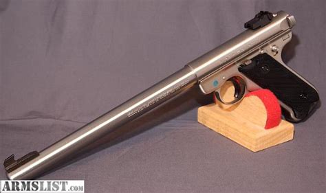 Armslist For Sale Ruger Mark Ii Stainless Target Pistol