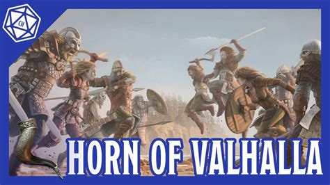 Horn Of Valhalla Items In An Instance Dandd 5e Magic Items Youtube