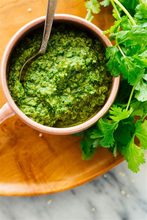 Cilantro Hemp Pesto Recipe Cookie And Kate