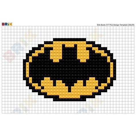 Simple Pixel Art Batman