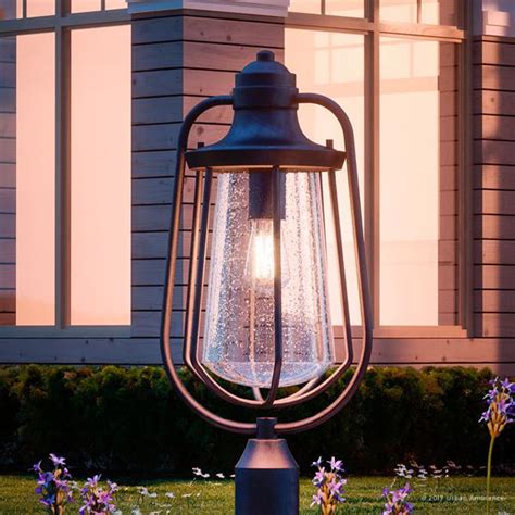 Urban Ambiance Luxury Vintage Outdoor Post Light Large Size H X