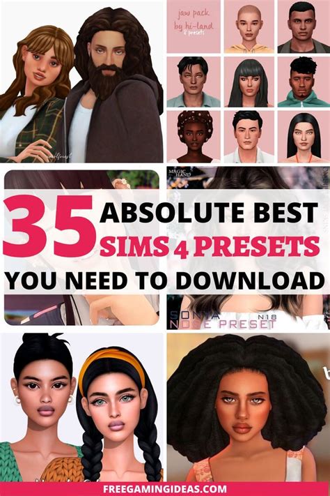 Sims 4 Presets Sims 4 Body Mods Sims 4 Mods Sims 2 Sims 4 Traits
