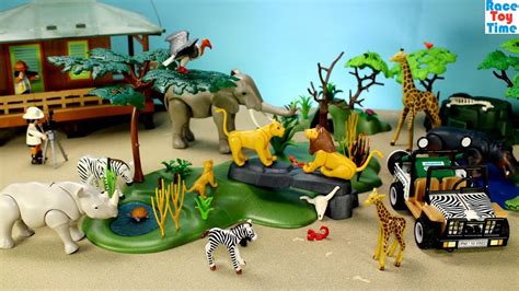 Playmobil Wildlife Safari Build And Play Toy Set With