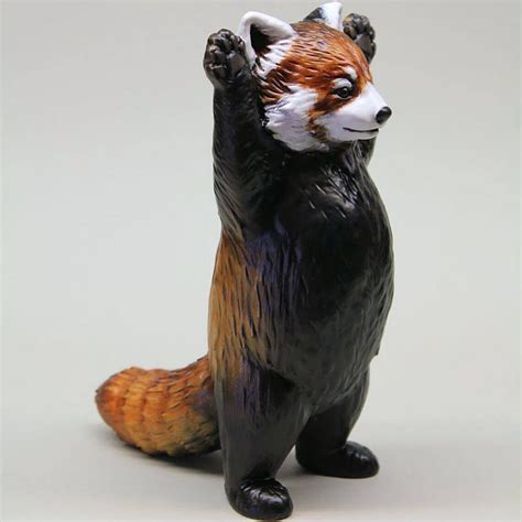 Red Panda Figurine Cute Red Panda Animal Sculpture High Etsy