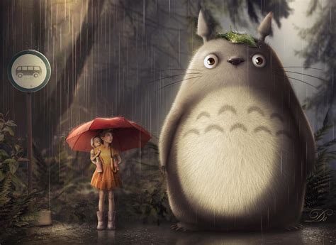 Totoro By Allad8 On Deviantart