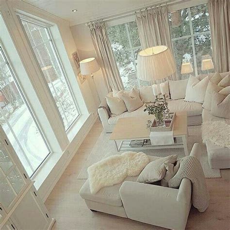 Cream Living Room Decor Romantic Living Room Simple Living Room Decor