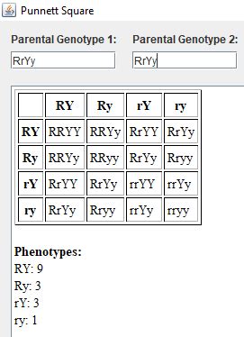 Tall is dominant and short is recessive in pea plants. 3 Best Free Punnett Square Calculator For Windows