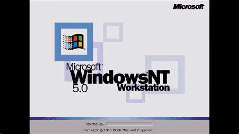 Just download and get started! Windows NT 5.0 Sound Windows 95 Workstation - YouTube