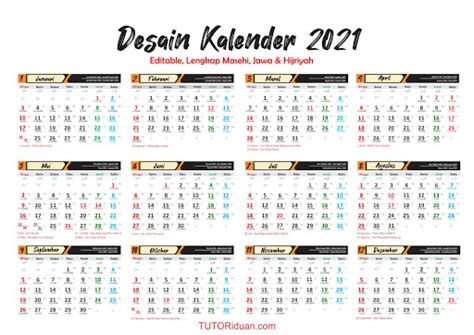48 Desain Kalender Sekolah 2021 Cdr Motif Baru