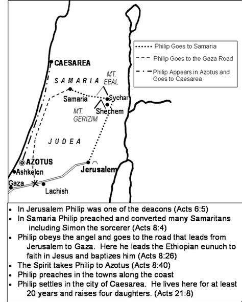 Two Chapter 6 12 Philip And Peters Ministry In Judea And Samaria