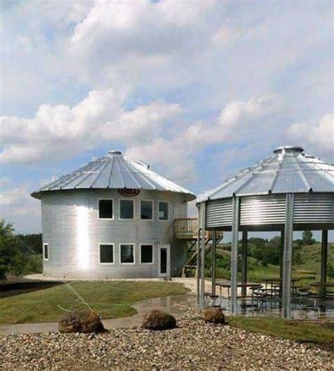 Grain Bin Cabins At Dog Creek Park Sutherland Iowa Byways State Parks