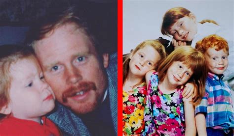 Meet All Of Ron Howards Children Including Twins That Look Just Like Him