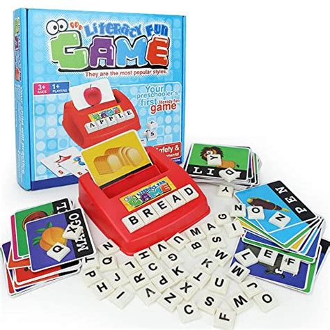Matching Letter Game Alphabet Reading And Spelling Words And Objects