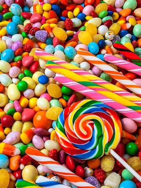 Rainbow Candy🌈 Candy Art Candy Colorful Candy