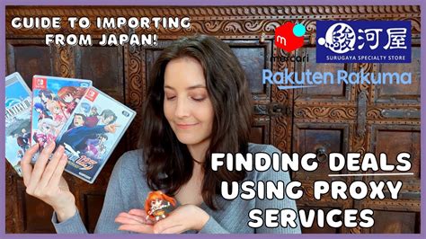 How To Find Japanese English Game And Merch Deals Proxy Service Buying Guide 2023 Youtube