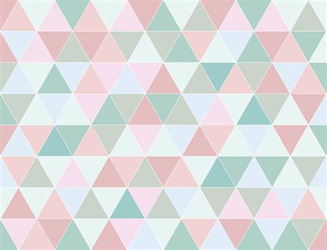 Candy Triangles Wallpaper Geometric Wallpaper Murals Wallpapered