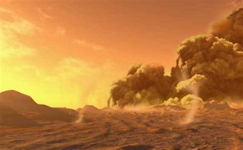 Nasas Recent Discovery Unveils Patterns In Mars Seasonal Dust Storms