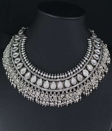 Marks On Silver Indian Jewerly Add Glamour To Your Indian Outfit With