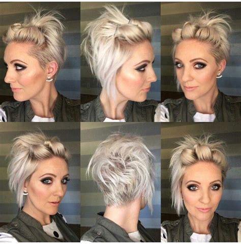 Popular Short Hairstyles For Growing Out A Pixie Cut
