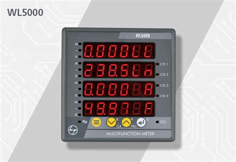 Advance Multifunction Meter Energy Management Products Meters