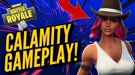Calamity Skin Gameplay In Fortnite Battle Royale Youtube