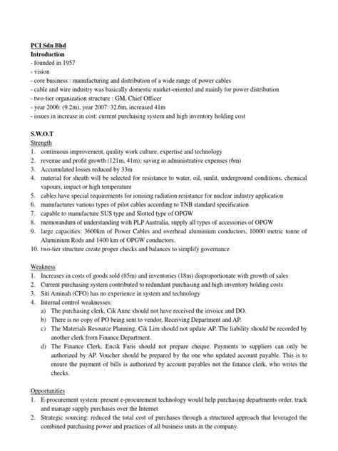 Independent data services (asia) sdn. PCI Sdn Bhd | Accounts Payable | Competition | Free 30-day ...