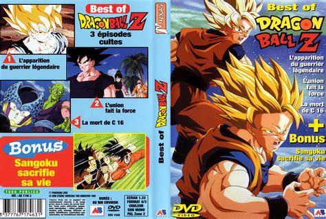 Jaquette Dvd De Best Of Dragon Ball Z Cinéma Passion