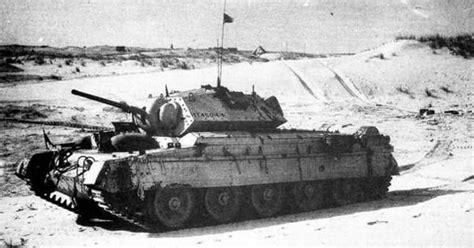 A15 Cruiser Tank Mark Vi Crusader Ii From The 6th Royal Tank Regiment