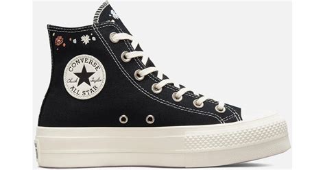 Converse Chuck Taylor All Star Things To Grow Lift Hi Top Trainers In