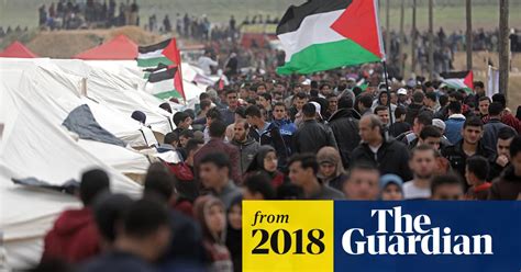Palestinians Killed By Israeli Forces In Gaza Protest Video Report World News The Guardian