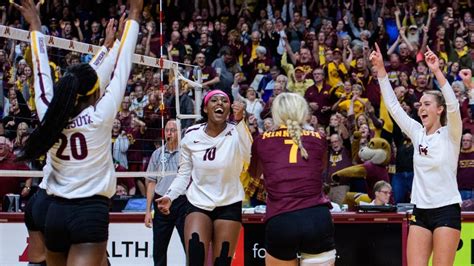 College Volleyball Rankings Nebraska New No 1 Stanford Drops One