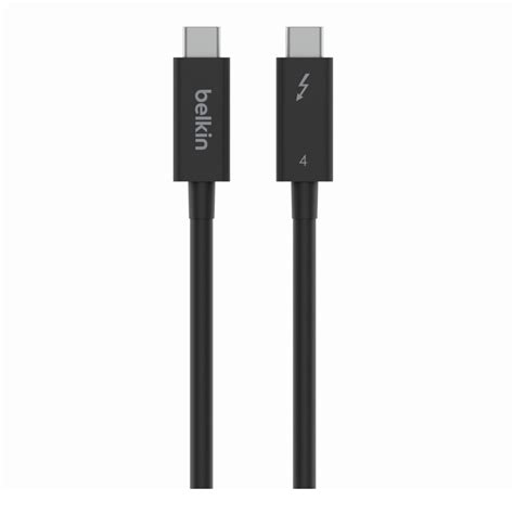 CABLE สายจอมอนเตอร CABLE BELKIN THUNDERBOLT USB C TO USB C K INZ BT MBK METER BLACK
