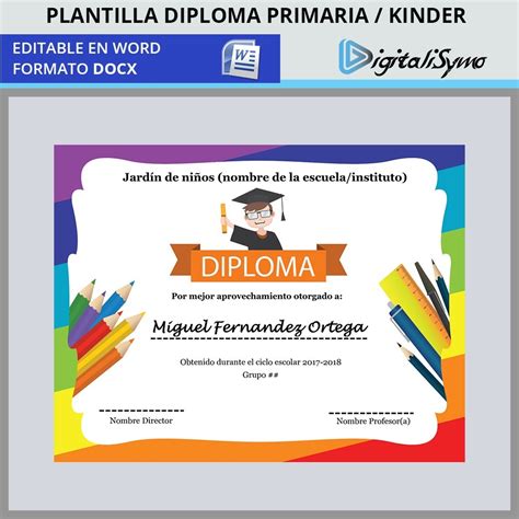 Diplomas De Kinder
