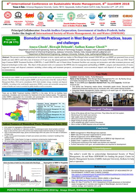 File authorization for bio medical waste management in form ii. (PDF) Biomedical Waste Management in West Bengal: Current ...
